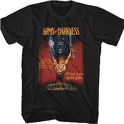 Tagline Poster Army of Darkness T-Shirt Official Merch 90S3003