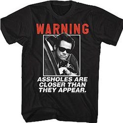 Warning Ace Ventura T-Shirt Official Merch 90S3003