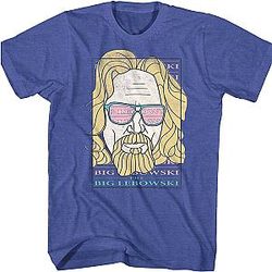 Retro The Dude Big Lebowski T-Shirt Official Merch 90S3003