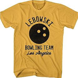 Bowling Team Big Lebowski T-Shirt Official Merch 90S3003