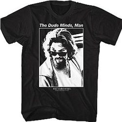 The Dude Minds Big Lebowski T-Shirt Official Merch 90S3003