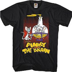 Pinky And The Brain Lab Flask Animaniacs T-Shirt Official Merch 90S3003