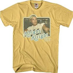 Alright Alright Dazed and Confused T-Shirt Official Merch 90S3003
