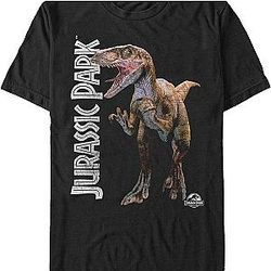Velociraptor Jurassic Park T-Shirt Official Merch 90S3003