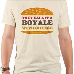 Royale With Cheese Pulp Fiction T-Shirt Official Merch 90S3003