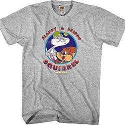 Slappy and Skippy Squirrel Animaniacs T-Shirt Official Merch 90S3003
