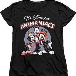 Womens It's Time For Animaniacs Shirt Official Merch 90S3003