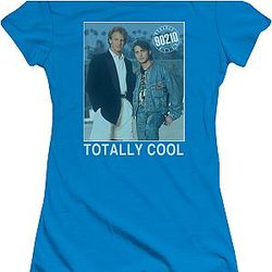 Ladies Totally Cool Beverly Hills 90210 Shirt Official Merch 90S3003