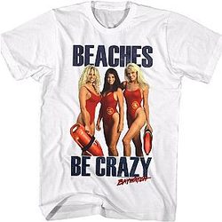 Beaches Be Crazy Baywatch Shirt Official Merch 90S3003