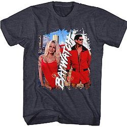 CJ and Mitch Baywatch T-Shirt Official Merch 90S3003