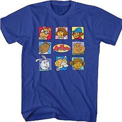 Characters Arthur T-Shirt Official Merch 90S3003