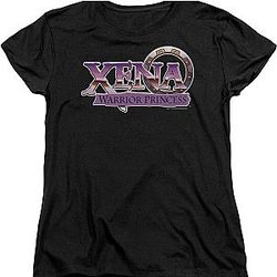 Womens Logo Xena Warrior Princess Shirt Official Merch 90S3003