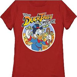 Womens Scrooge McDuck Money Vault DuckTales Shirt Official Merch 90S3003