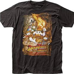 Treasure of the Lost Lamp Movie Poster DuckTales T-Shirt Official Merch 90S3003