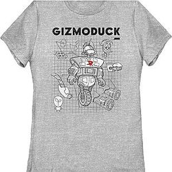 Womens Gizmoduck DuckTales Shirt Official Merch 90S3003