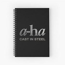 a-ha Spiral Notebook