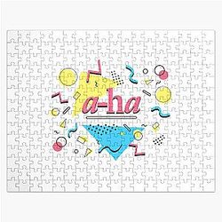 A-ha - 80er Jahre Design    Jigsaw Puzzle