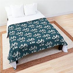 A Ha A-ha Pop Band Designs ,A-ha Art   Comforter