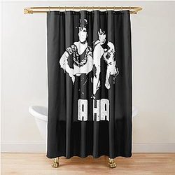 A ha a ha pop band designs ,a ha art Shower Curtain