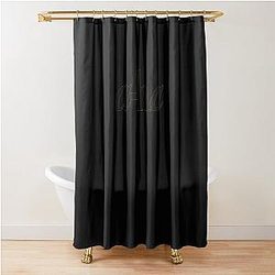 a-ha Essential T-Shirt Shower Curtain