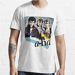 Original Vintage Styled 80s A-Ha Design         Essential T-Shirt