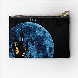 a Witch with a moon (ha ha ha) Zipper Pouch