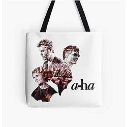 a-ha All Over Print Tote Bag