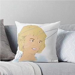 Draw of A Ha Throw Pillow