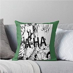 A Ha Throw Pillow