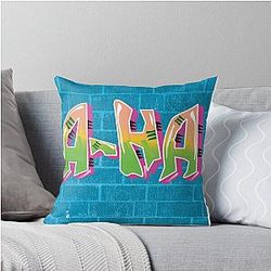 AHA Throw Pillow