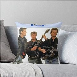 Aha Road Club album 1988 Throw Pillow