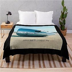 Aha - Minor Earth Major Sky album 2000 Throw Blanket