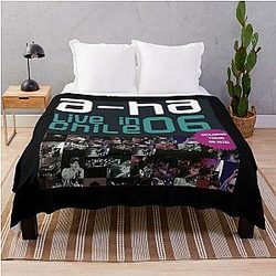 A-ha - Live in Chile 2009 Throw Blanket
