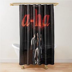 a ha Band Shower Curtain