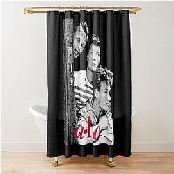 A Ha 80s Shower Curtain