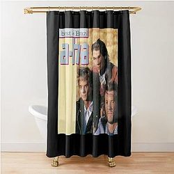 Aha - Best in Brazil album 1989 Shower Curtain