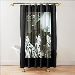 Aha  The Definitive Singles Collection  -  1984-2004 album 2005 Shower Curtain