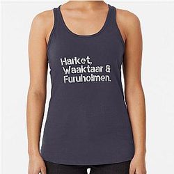 a-ha Lineup Racerback Tank Top