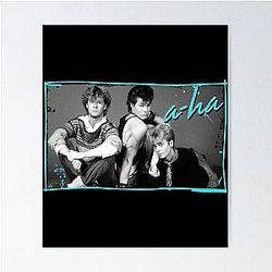 A-ha Retro Poster