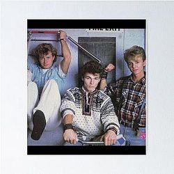 A Ha Sticker Poster