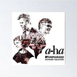 MTV A-HA 2021/2022 TOUR Poster