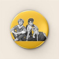 A Ha LA 0801 - Famous for the iconic hit Take On Me A Ha Pins