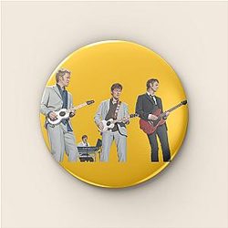 A Ha LA 0801 - Inducted into the Rock and Roll Hall of Fame A Ha Pins