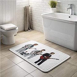 A Ha LA 0801 - Inducted into the Rock and Roll Hall of Fame A Ha Bath Mats