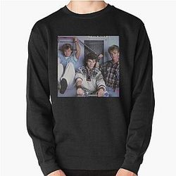A Ha Sticker Pullover Sweatshirt
