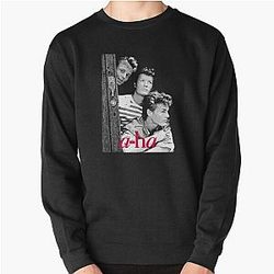 Aha 80s Retro Pullover Sweatshirt