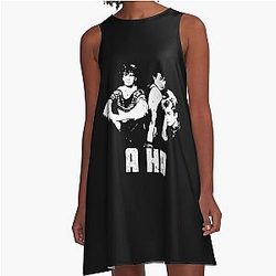 A-ha Pop Band Designs A-Line Dress