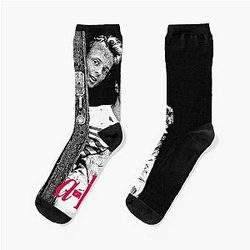 Aha 80s retro socks