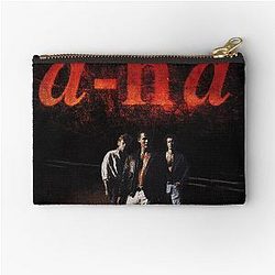A Ha Band Zipper Pouch