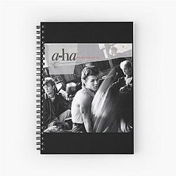 A Ha Hunting High Low Spiral Notebook
